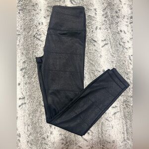 ZYIA snake print Textured Leggings